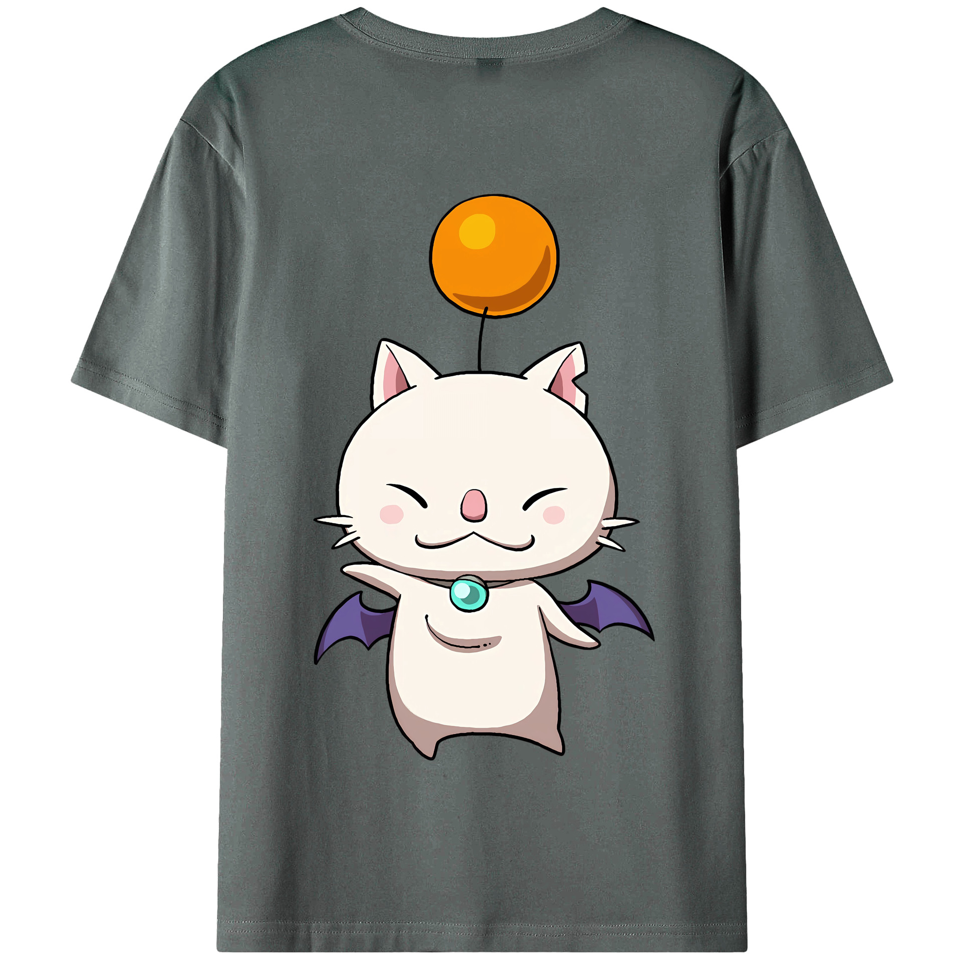 （画像用） 妖怪ウォッチ Yo-kai Watch 綿100％半袖Tシャツ（背面プリント）